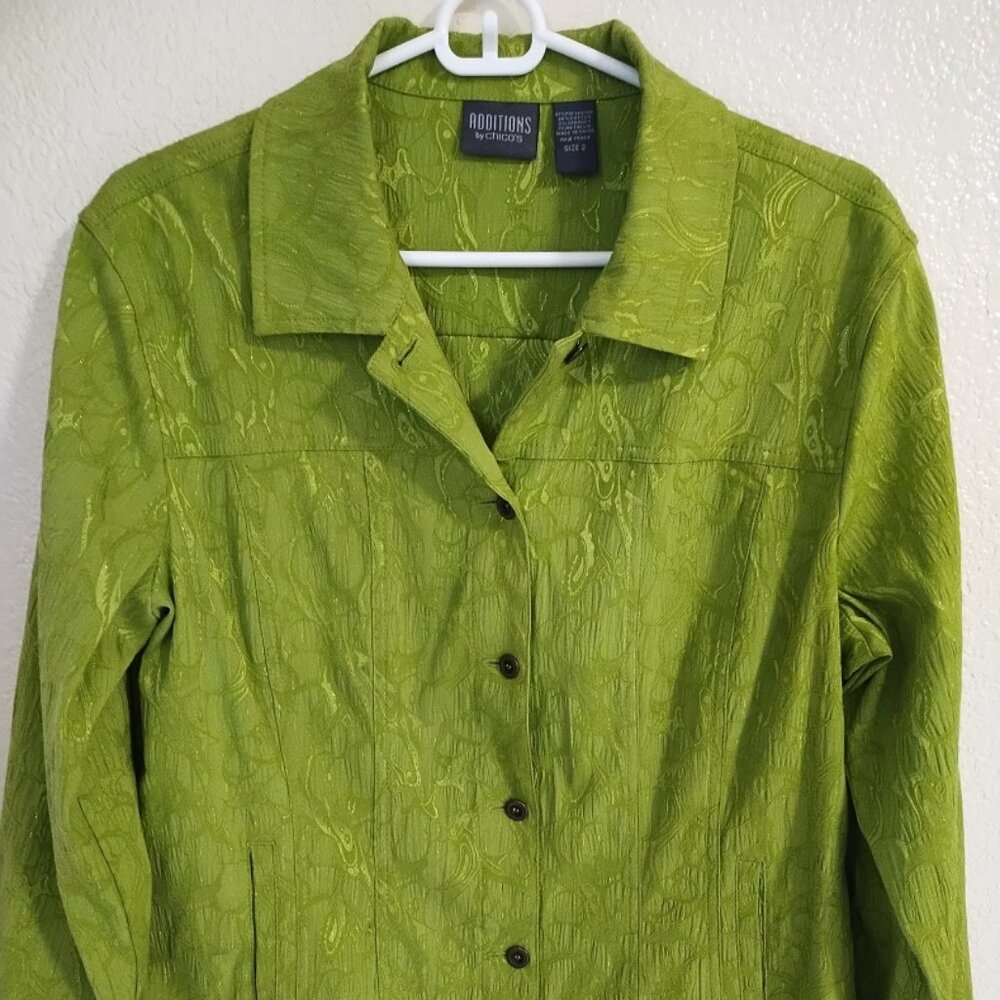 Chico's: Beautiful Green Jacket